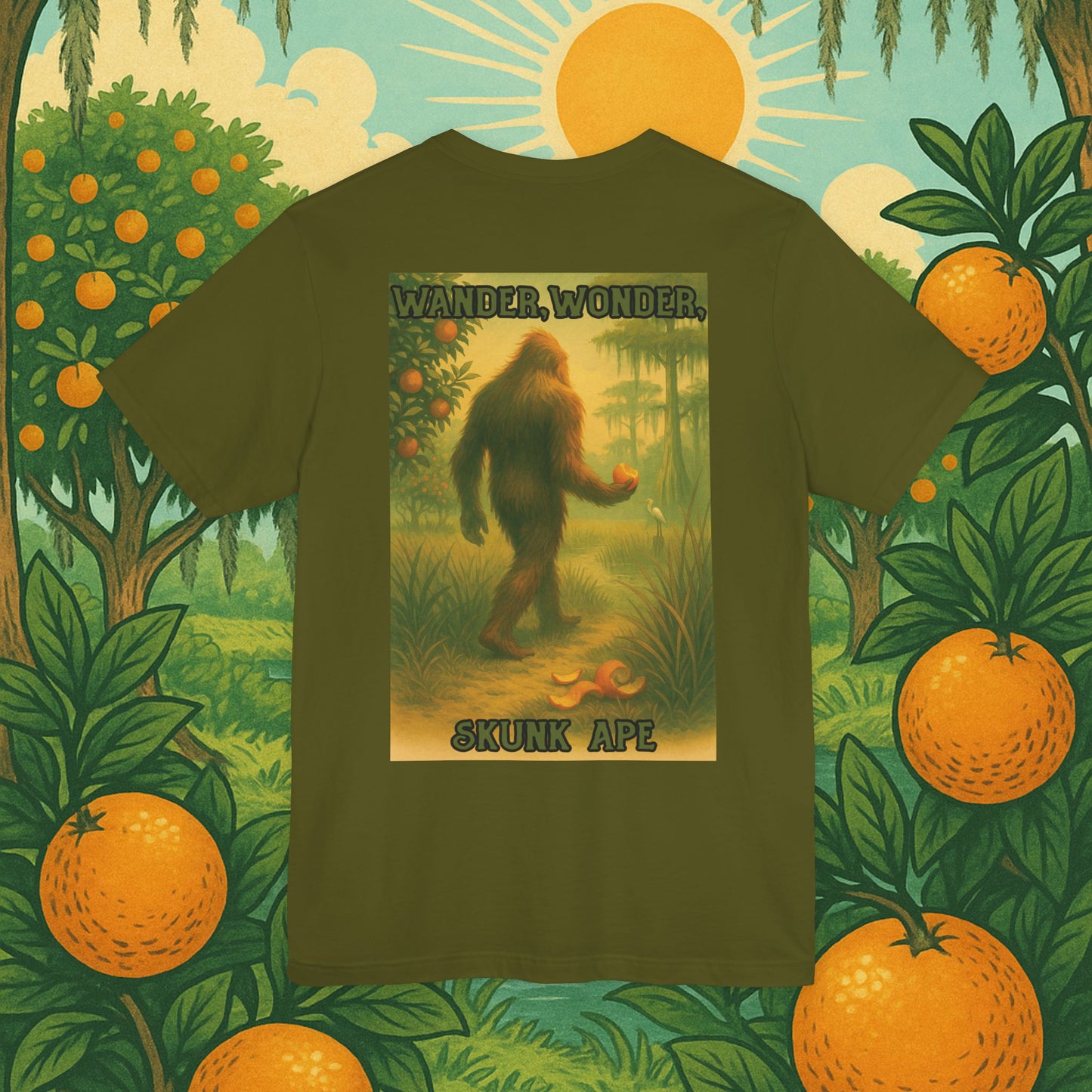 "Wander, Wonder" - Florida Skunk Ape Everglades Shirt