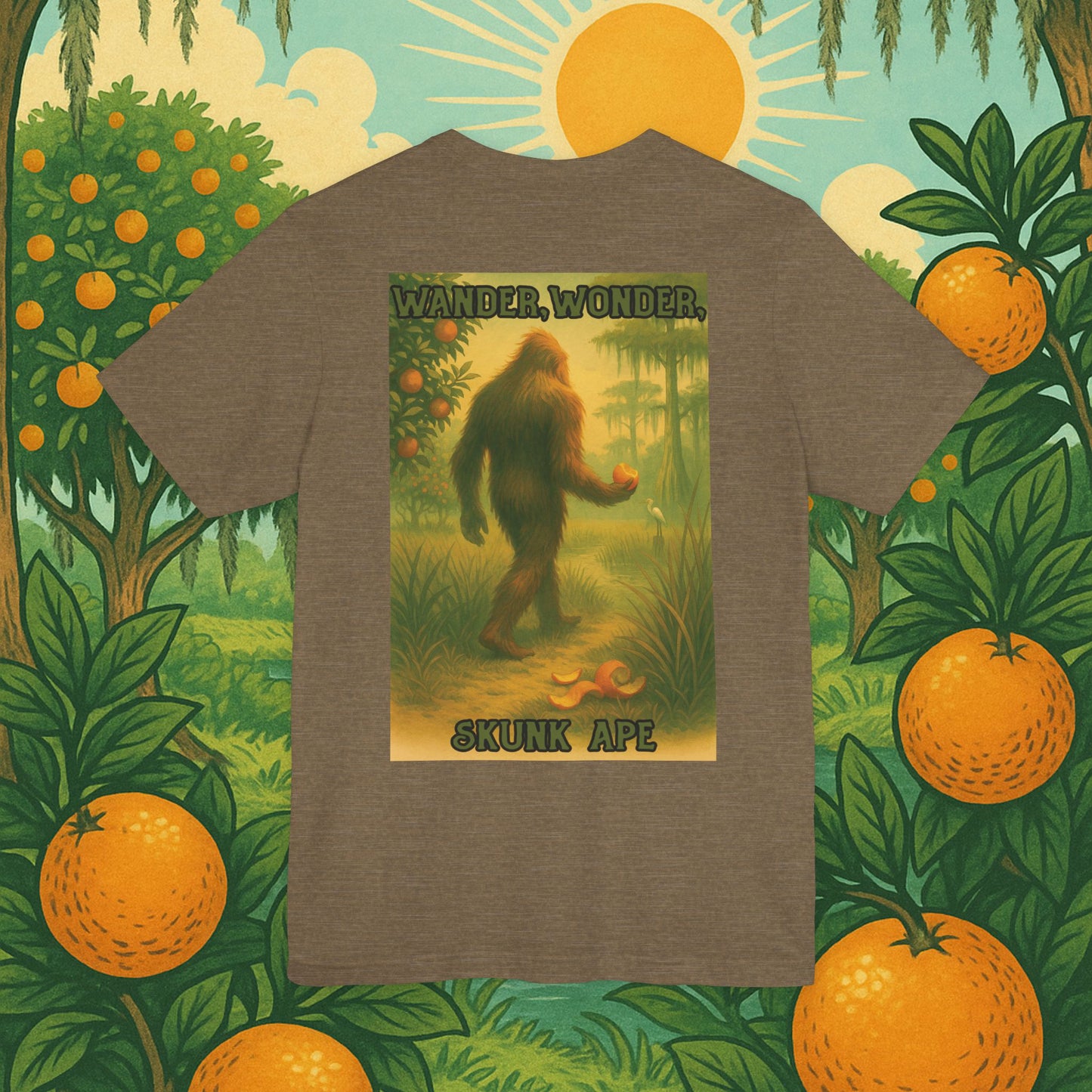"Wander, Wonder" - Florida Skunk Ape Everglades Shirt