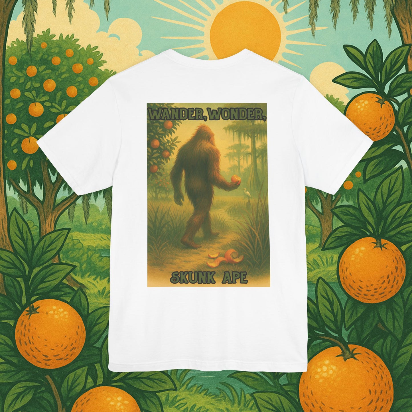 "Wander, Wonder" - Florida Skunk Ape Everglades Shirt