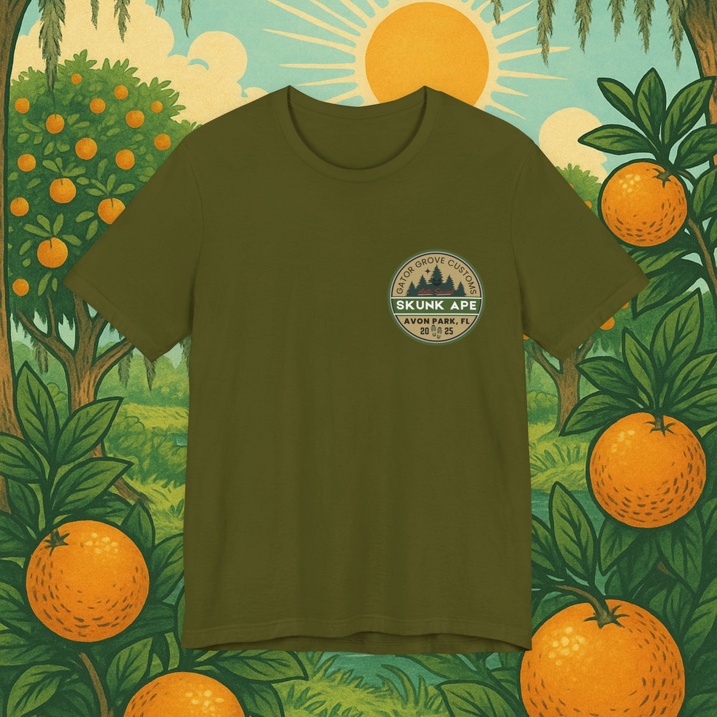 "Wander, Wonder" - Florida Skunk Ape Everglades Shirt