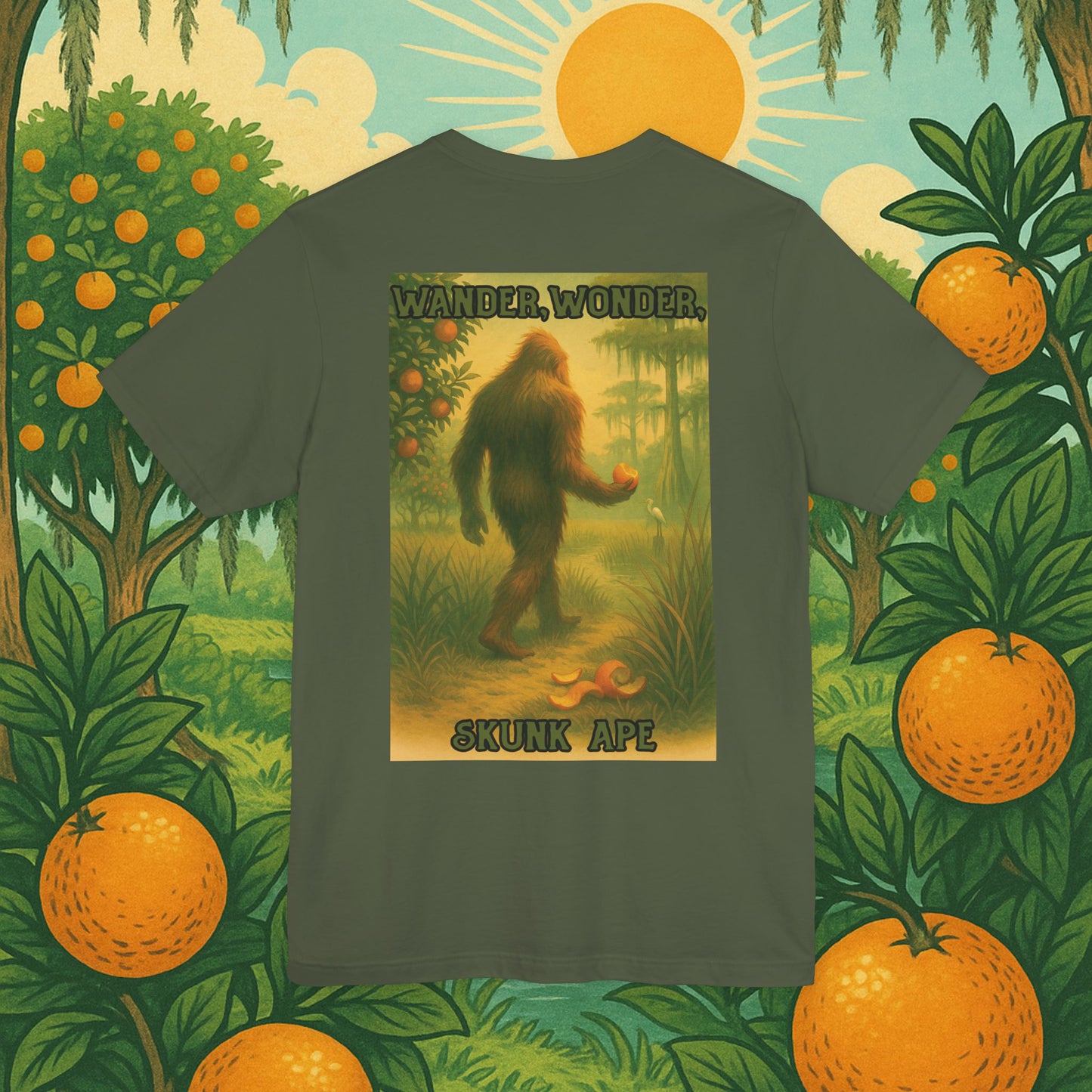 "Wander, Wonder" - Florida Skunk Ape Everglades Shirt