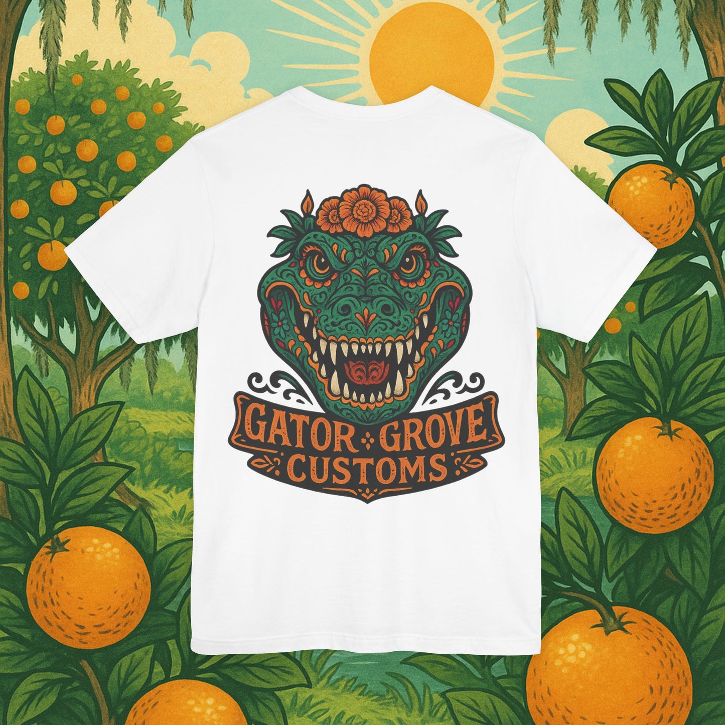 Gator Grove Customs Company Tee