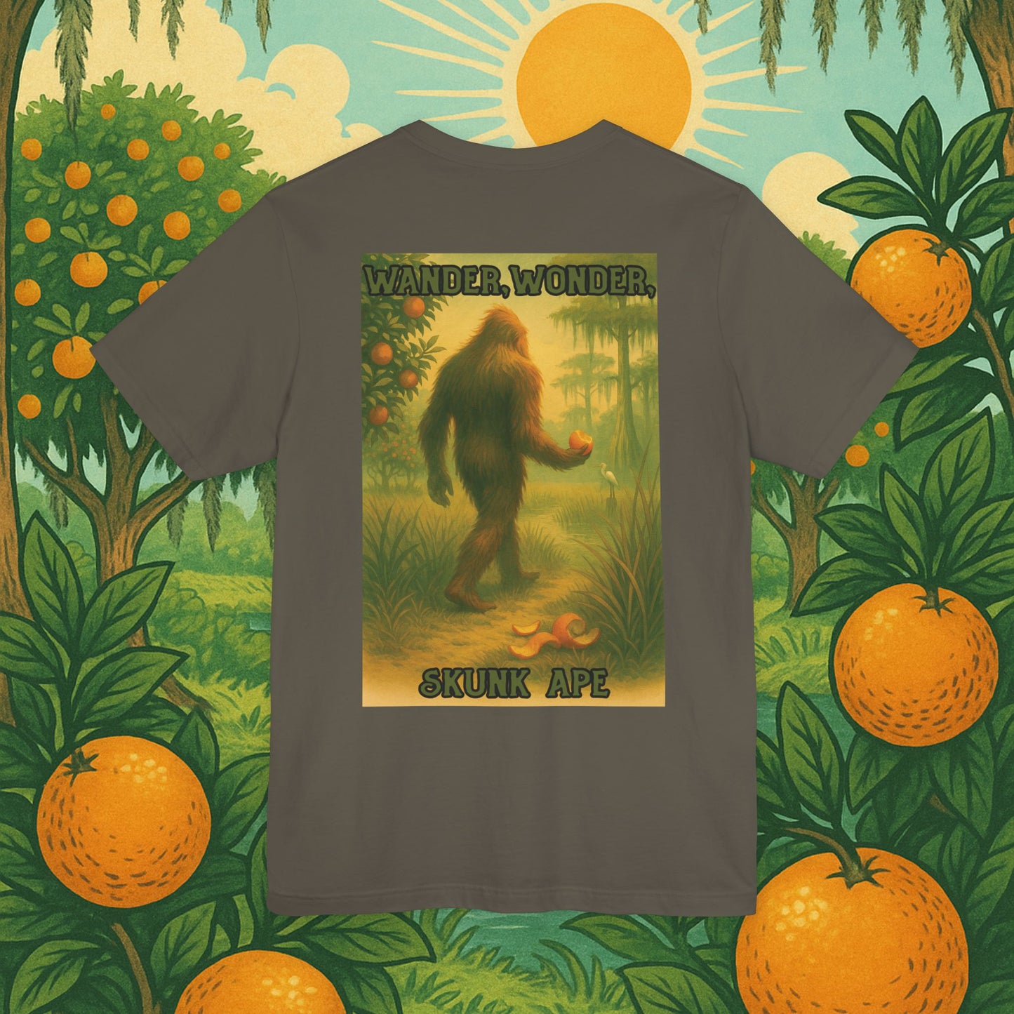 "Wander, Wonder" - Florida Skunk Ape Everglades Shirt