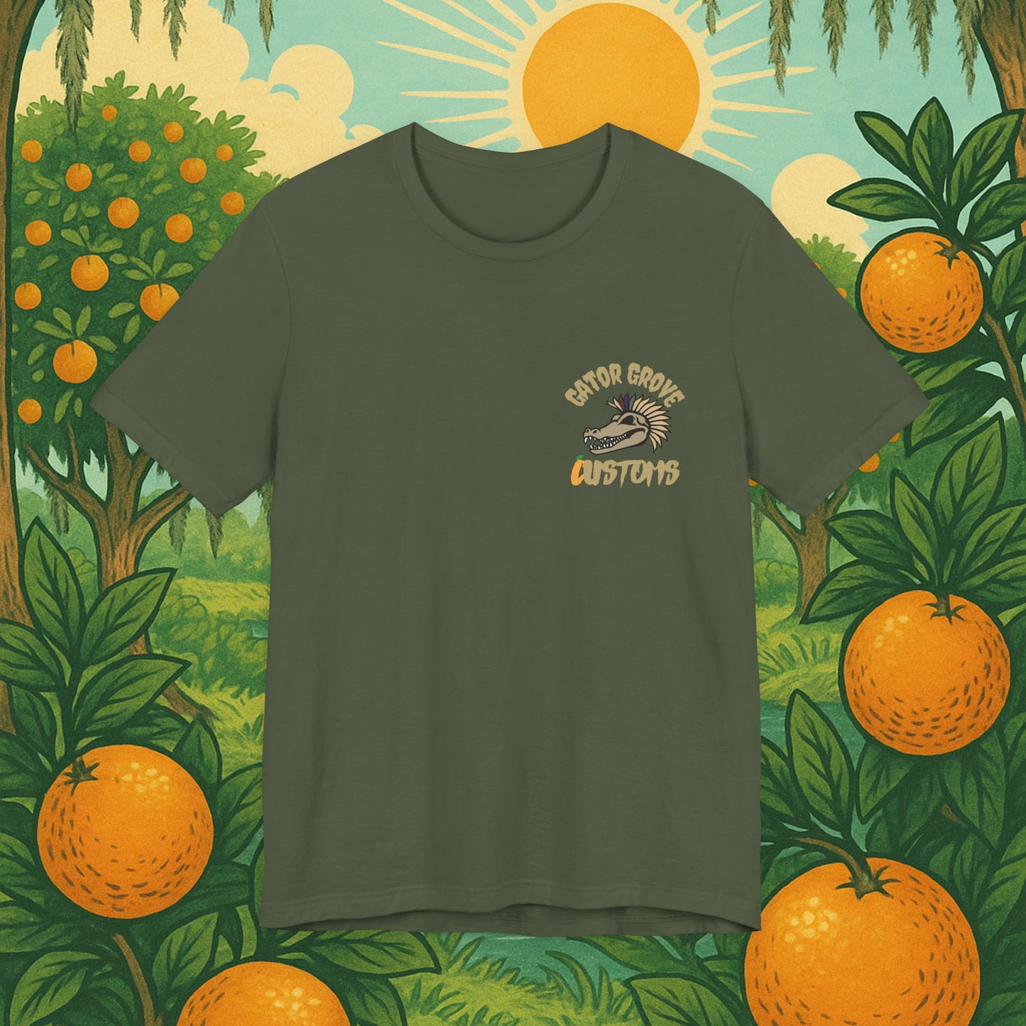 "Chomp the Gator Man" - Custom Tee
