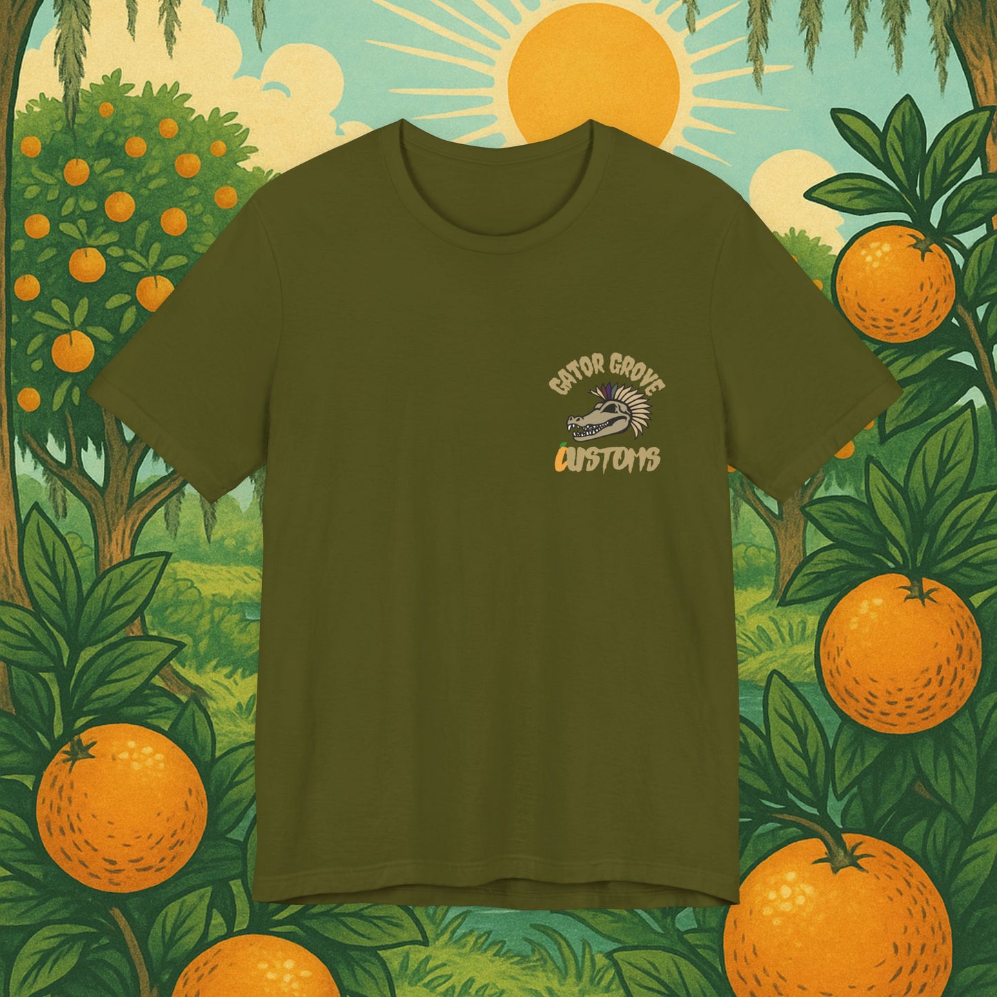 "Chomp the Gator Man" - Custom Tee