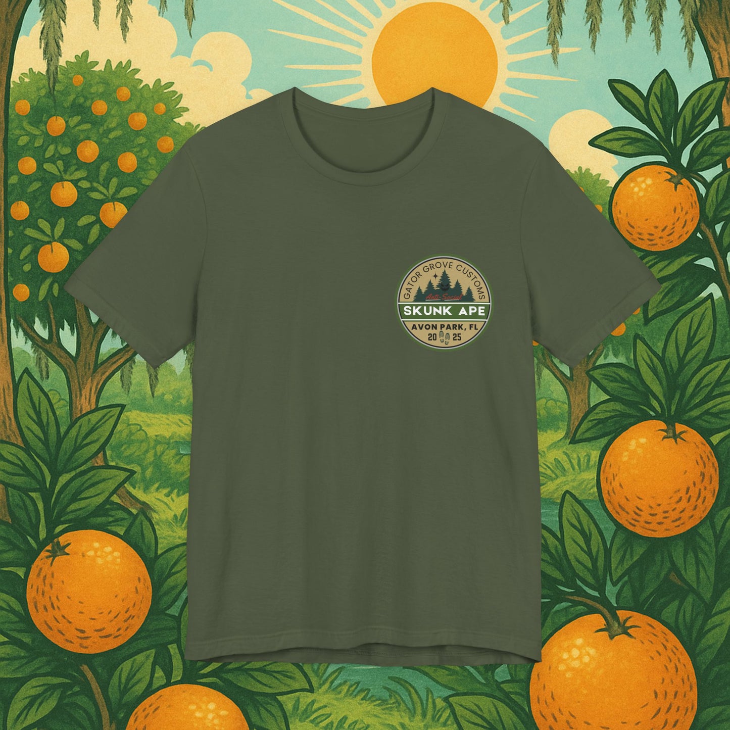"Wander, Wonder" - Florida Skunk Ape Everglades Shirt