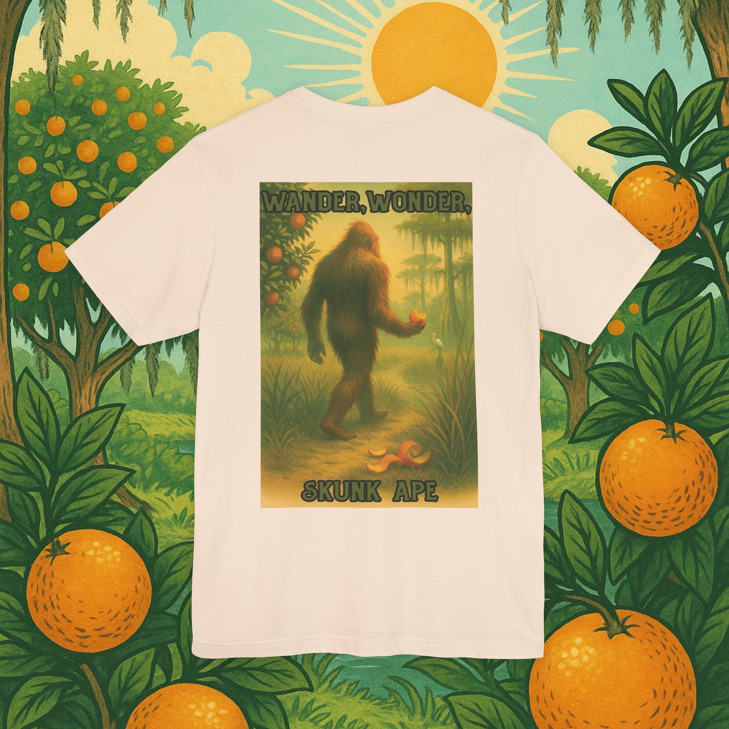 "Wander, Wonder" - Florida Skunk Ape Everglades Shirt