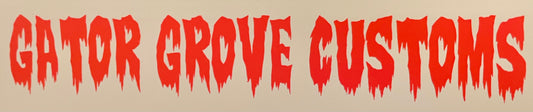 Gator Grove Customs Viny Decal