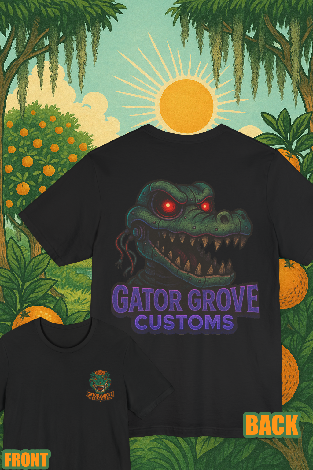 Animatronic Chomp Horror Tee