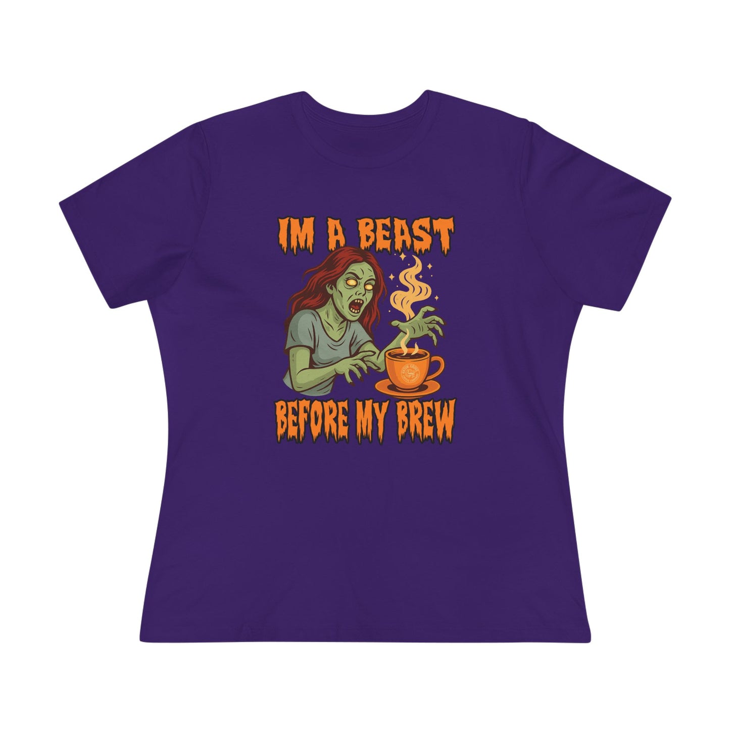 "I'm A Beast Before My Brew" - Women's Tee